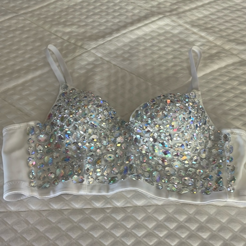 Bejeweled bustier